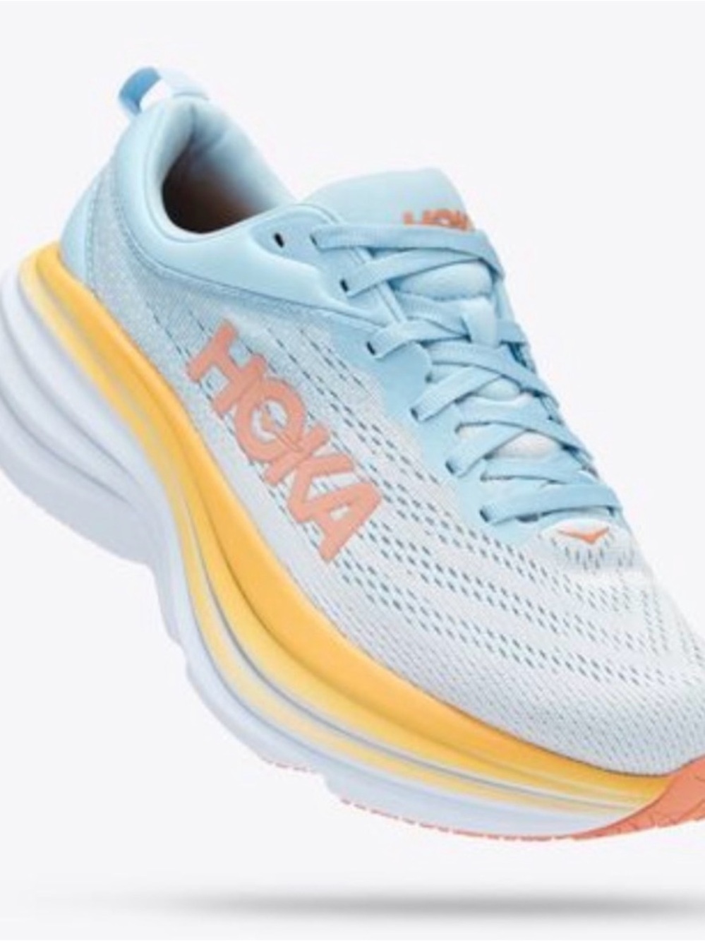 Hoka Bondi 8 Running Shoes - Summer Song Country Air